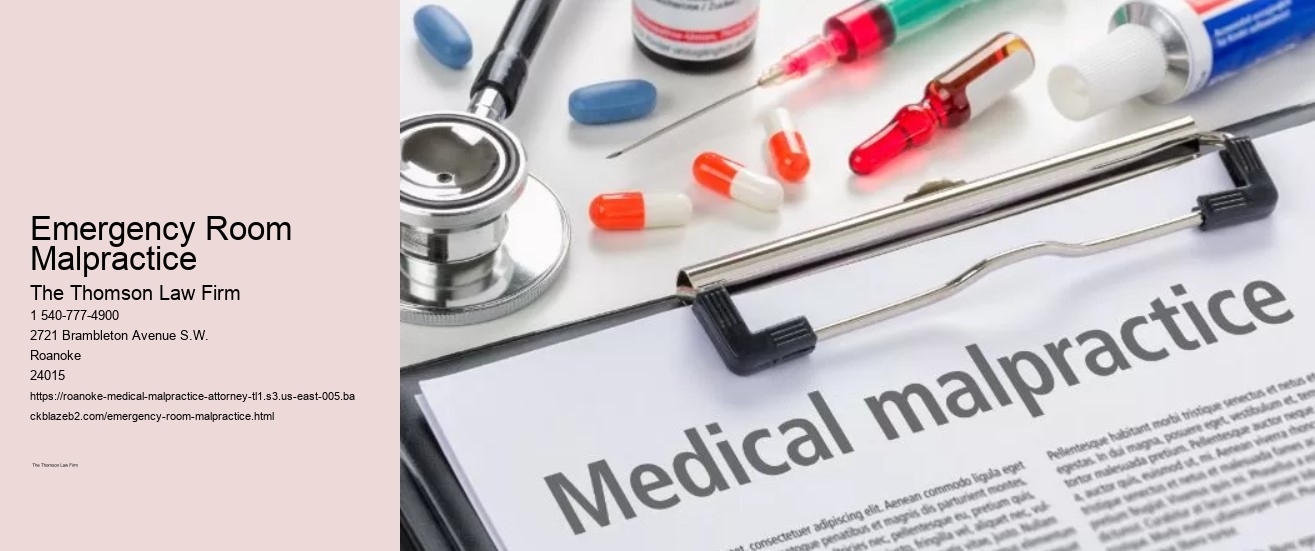 Emergency Room Malpractice