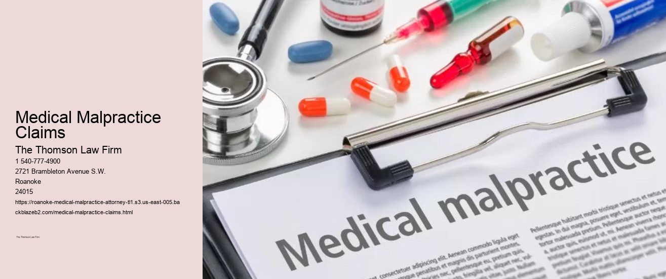 Medical Malpractice Claims