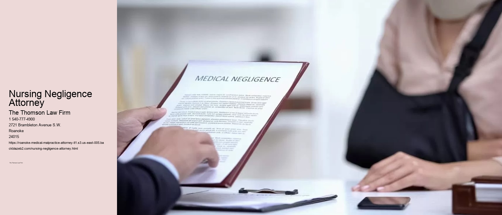 Nursing Negligence Attorney